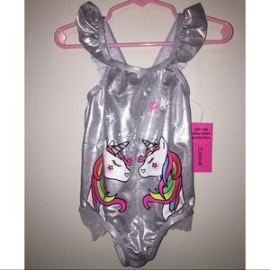 Betsey Johnson NWT toddler unicorn swimsuit